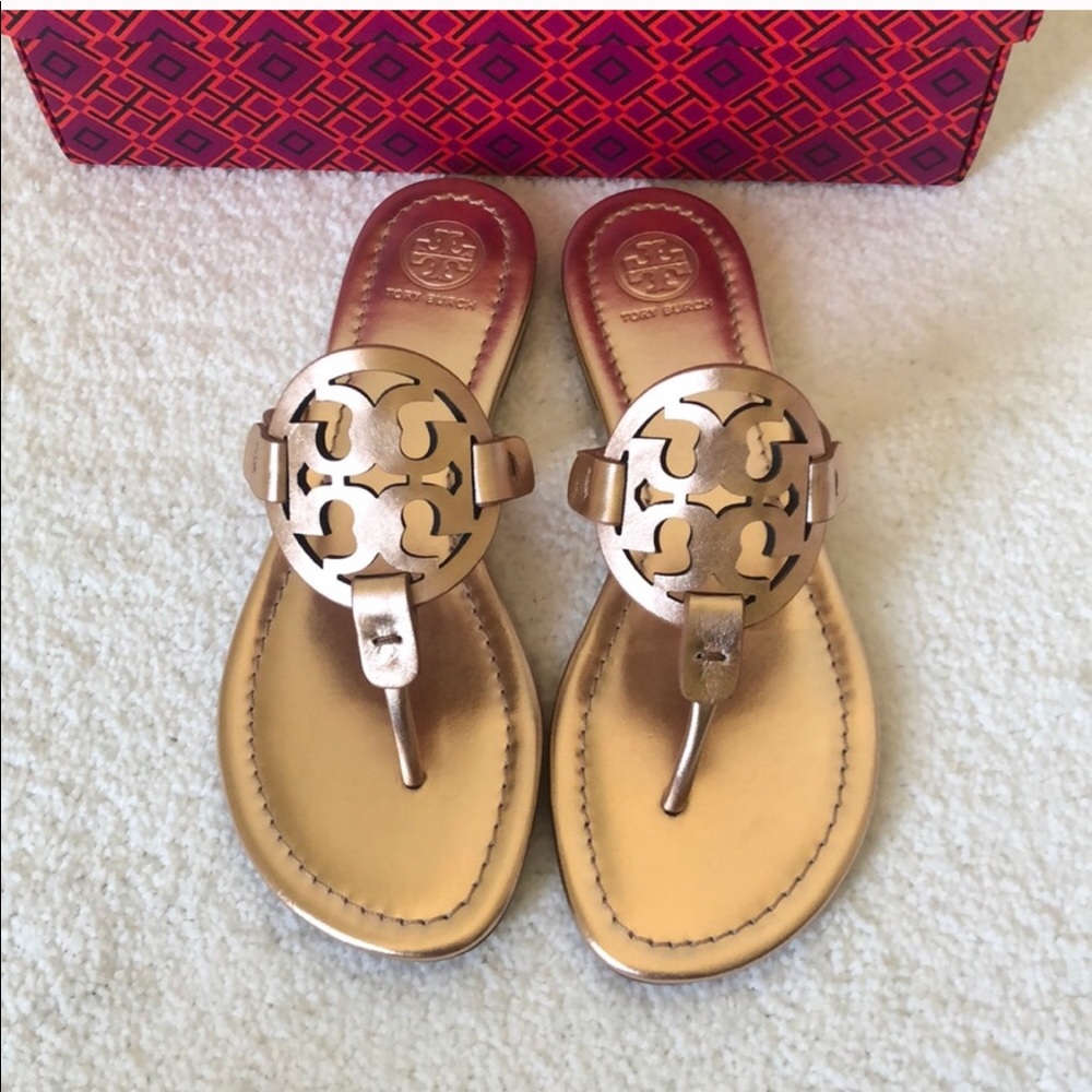 Tory Burch Millers Rose Gold New In Box